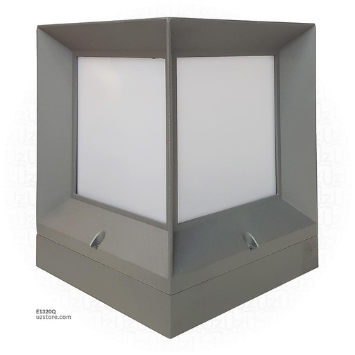 [E1320Q] LED Outdoor Stand LIGHT  JK2091/M
 WW Silver