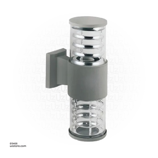 [E1343S]  Outdoor Wall LIGHT  JKPGF108-2A Silver