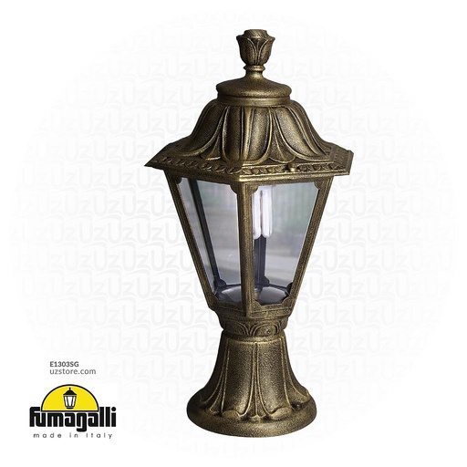 [E1303SG] FUMAGALLI MIKROLT/ANNA STAND CLEAR E27 Gold Made in Italy 