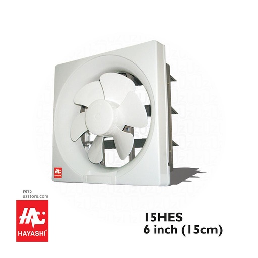 [E572] Hayashi EXST FAN 6" SQ 15H