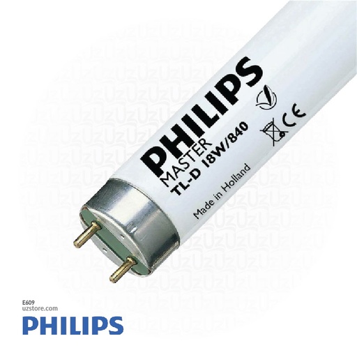 [E609] PHILIPS 2Ft Tube Bulb ROD 18W 