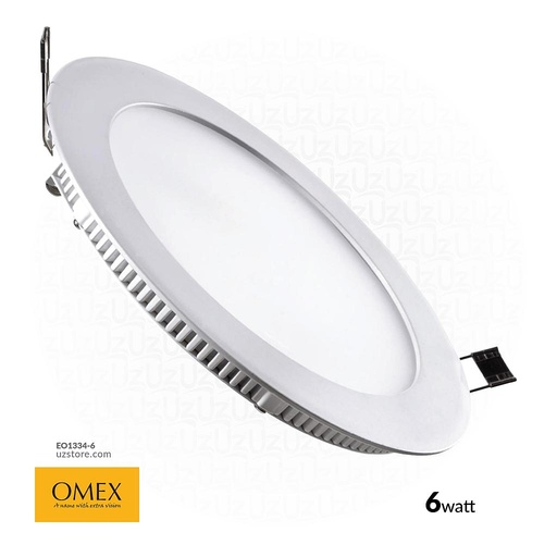 [EO1334-6] سبوت لايت أومكس LED دائري 6 واط أبيض