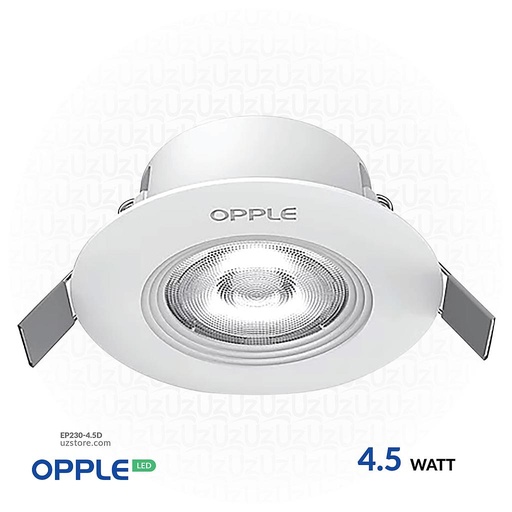 [EP230-4.5D] أوبل مصباح إضاءة سبوت لايت ليد 4.5 واط، 6500 كيلفن لون ضوء نهاري أبيض