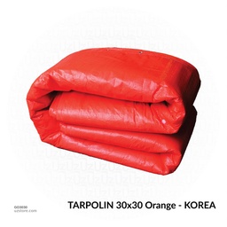 [GO3030] TARPOLIN 30x30 KOREA Organe no:1