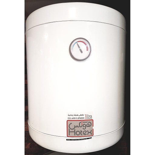 [HH50XV] سخان مياة هوتكس (عُمان ) مغطى بطبقة زجاجية اكستر50لتر عمودي  : 1.5KW 450 ,D ,H550