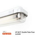 4F W/P Gewiss Double Tube Fixer 2x36W