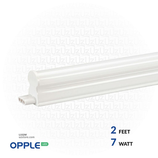 [L152W] OPPLE T5 LED Batten Light 2Ft 7W , 3000K Warm White 