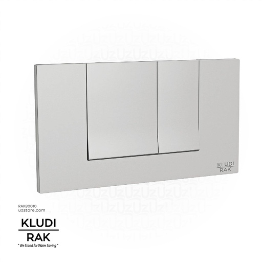 [RAK80010] KLUDI RAK Dual Flush Control Plate Bright Chrome RAK80010