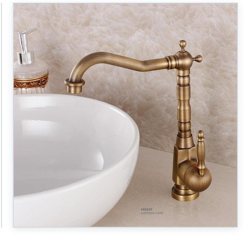 [Mx829] Brass Single sink Mixer