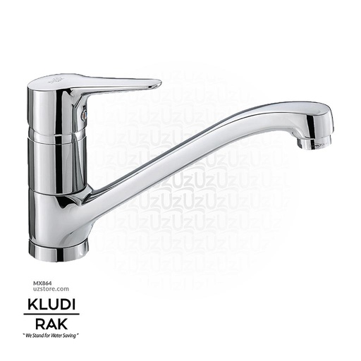 [MX864] KLUDI RAK Polaris Single Lever Sink Mixer Chrome,
RAK10004-03