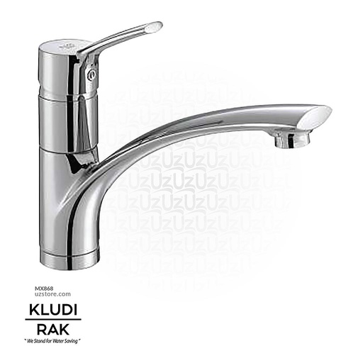 [MX868] KLUDI RAK Harmony Single Lever Sink Mixer with Swivel Spout RAK15004 
