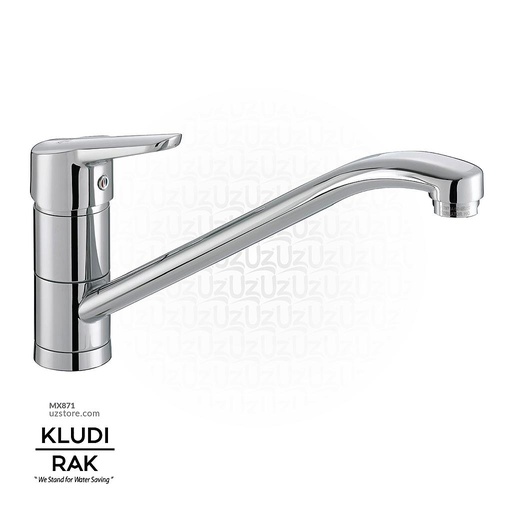 [MX871] KLUDI RAK Project Single Lever Sink Mixer DN 15 
Swivel with Long Spout,RAK11010