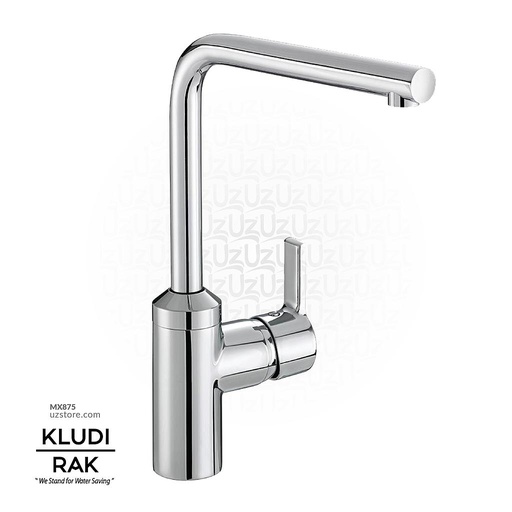 [MX875] KLUDI RAK  Passion Single-lever Sink Mixer DN10; Swivel Spout RAK13012-03