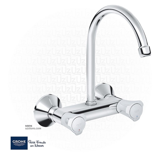 [GR31191001] GROHE Costa L Wall sink mixer , 1/2" , 31191001 , chrome