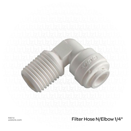 [p267-8] Filter Hose N/Elbow 1/4"