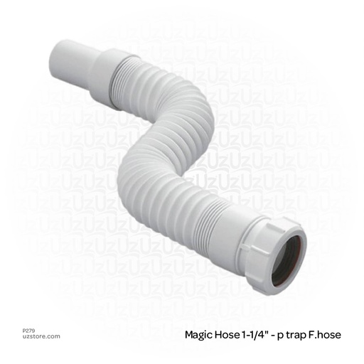 [P279] Magic Hose 1-1/4" - p trap F.hose
