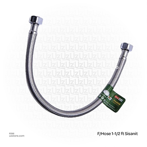 [P288] SS Flexible Hose 1-1/2 FT Sisanit