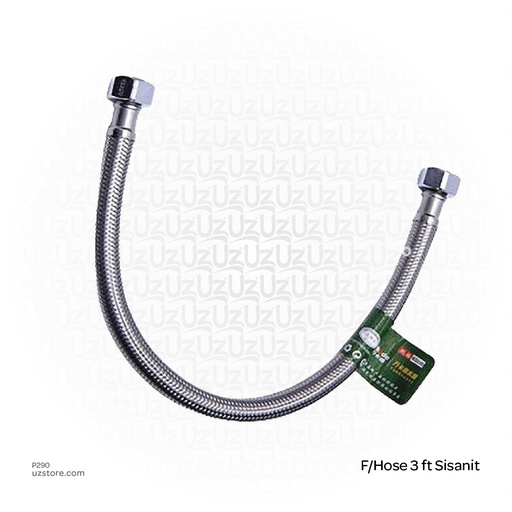 [P290] SS Flexible Hose 3 ft Sisanit