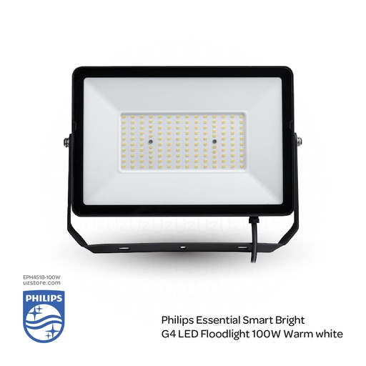 [EPH451B-100W] فيليبس إيسِنشيَل سمارت برايت كشاف إضاءة ليد بقوة 100 واط، 3000 كلفن أبيض دافئ
PHILIPS G4 LED90/WW BVP150