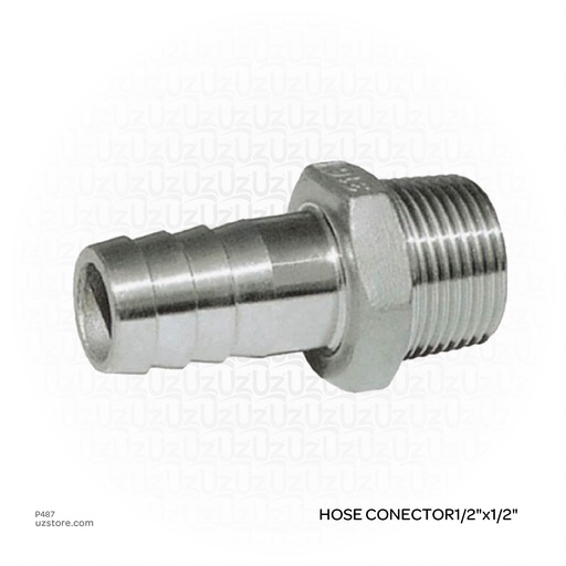 [P487] HOSE CONECTOR1/2"x1/2"