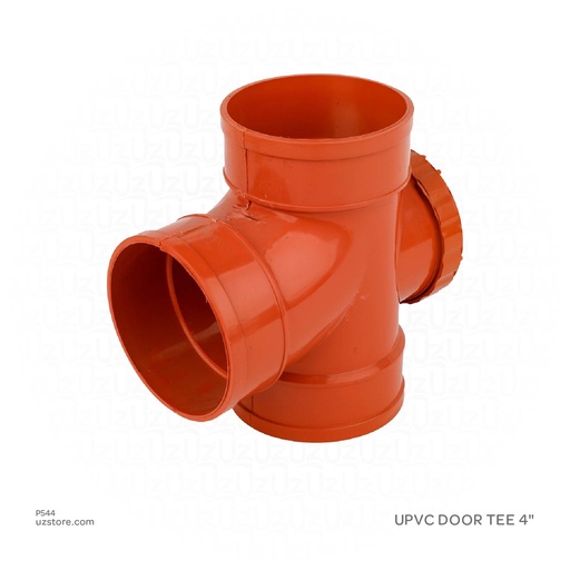 [P544] UPVC DOOR TEE 4"