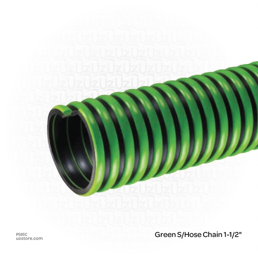[P585c] Green S/Hose Chain 1-1/2"