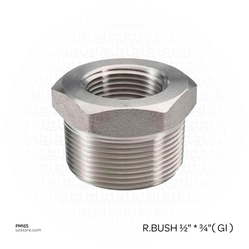 [pm165] R.Bush ½" * ¾"( GI )