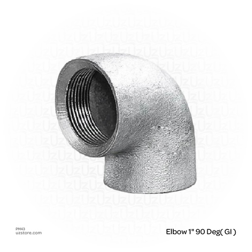 [pm43] Elbow 1" 90 Deg( GI )