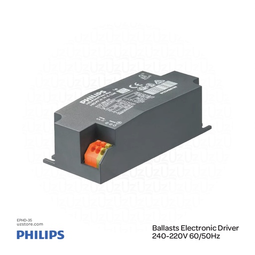 [EPHD-35] فيليبس محول الإلكتروني لتشغيل مصابيح 
PHILIPS HID-PV m 35/S CDM 220-240V 50/60Hz