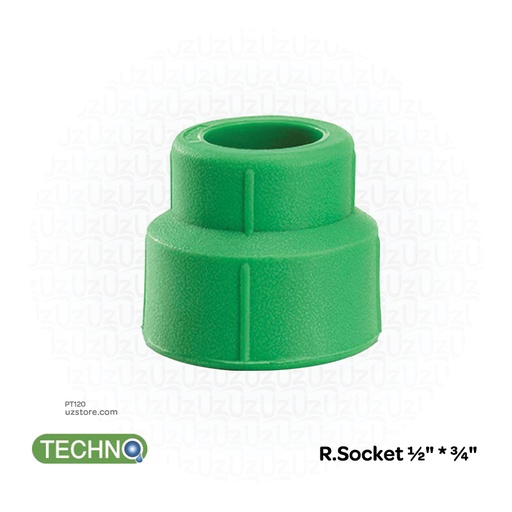 [PT120] Reducer Socket ½" * ¾"( Techno )