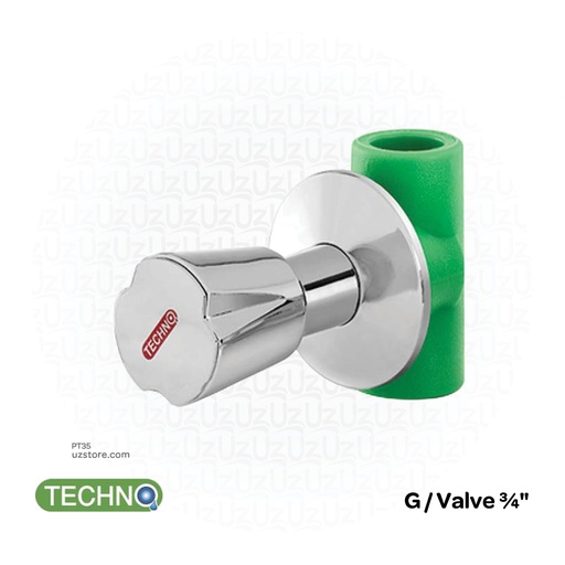 [PT35] Concealed Valve ¾"( Techno )