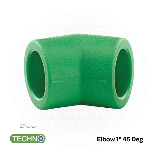 [PT44] Elbow 1" 45 Deg ( Techno )