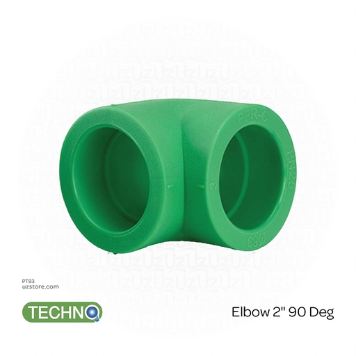[PT83] Elbow 2" 90 Deg( Techno )