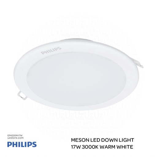 [EPH230M-17W] PHILIPS 59466 Meson LED Down Light 150 17W 5.9 Inch , 3000K Warm White 915005748601