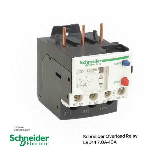[DSCR14A] Schneider Overload Relay LRD14 7.0A-10A