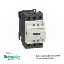 [DSC32A] TeSys Schneider Contactor 3P 32A 240V AC coil