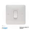 D.B Switch (20A) 3*3 Hager(Sollyster)