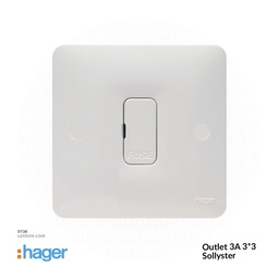 [SY38] Outlet 3A 3*3 Hager(Sollyster)