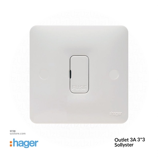 [SY38] Outlet 3A 3*3 Hager(Sollyster)