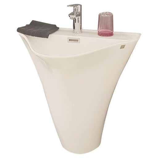 [Wc125] Wash BasinKZA-1850060-WHITE 60*44*64 CM