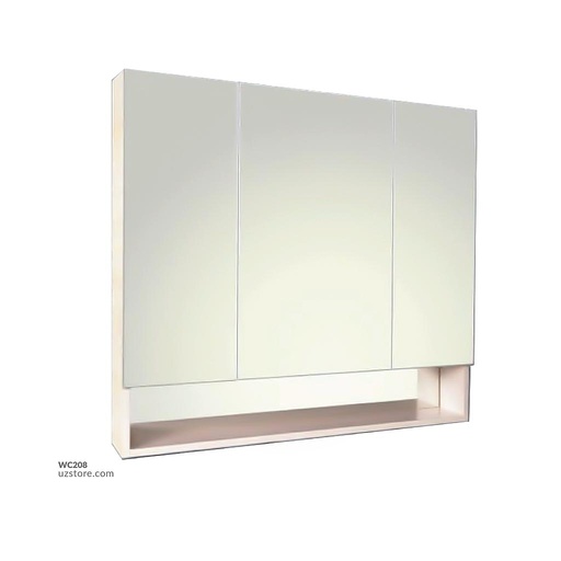 [Wc208] Plywood mirror cabinetASM-W860490*80*13.5