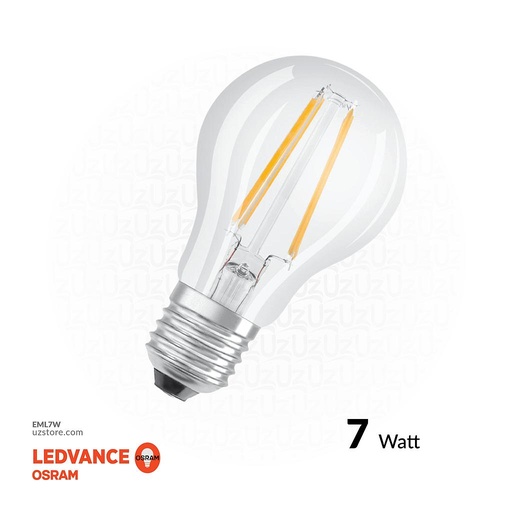 [EML7W] Osram Lamb LED FILAMENT 7W, E27, CLAS A LED GLS, 2700K, NON- DIMMABLE