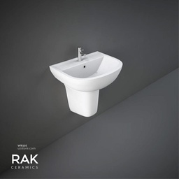[WR105] RAK-Compact Wash Basin With Half Pedestal