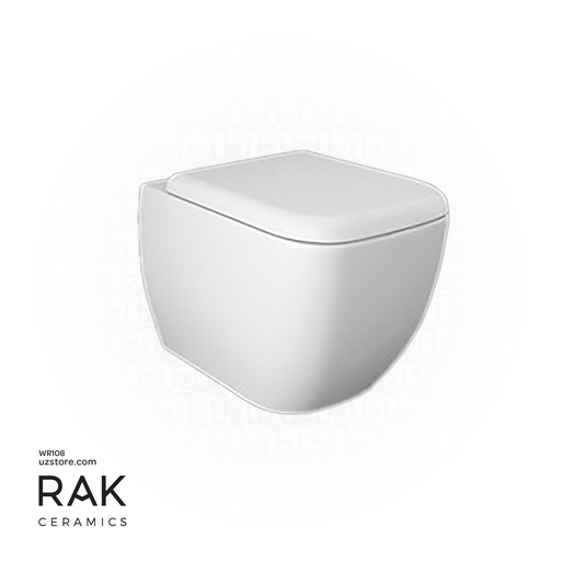 [WR108] RAK- Metropolitan Wall Hung WC & Seat Cover MP13AWHA-GL08CF5-MP05SCQRAWHA