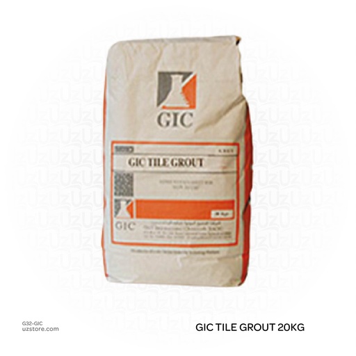 [G32-GIC] GIC TILE GROUT 20KG