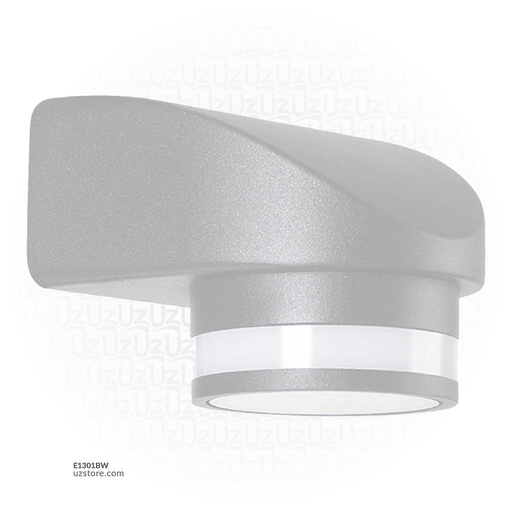 [E1301BW] LED Outdoor Wall LIGHT W253-5W WW WHITE