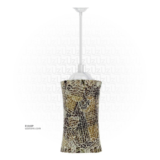 [E1142P] Celling Mosaic Glass Light