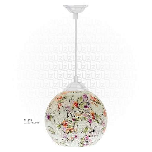 [E1145S] Celling Mosaic Glass Light