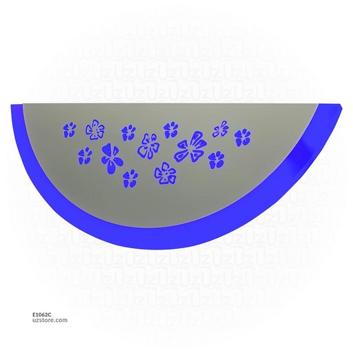 [E1062C] LED Wall Light 8536 BLUE 
