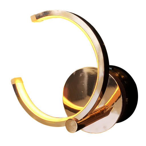 [E1062SR] LED Wall Light 860073/1 rose gold